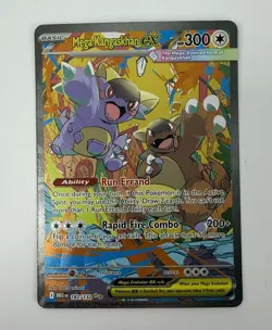 Pokemon Mega Kangaskhan EX 182/132 Mega Evolution NM - Image 1