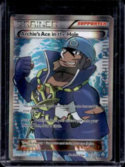 2015 Pokemon XY Primal Clash Archie's Ace in the Hole #157/160 - Image 1