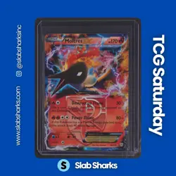 2012 POKEMON BLACK & WHITE PLASMA STORM #14/135 MOLTRES EX - Image 1