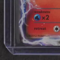2012 POKEMON BLACK & WHITE PLASMA STORM #14/135 MOLTRES EX - Image 4