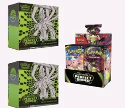 Pokemon TCG Perfect Order Pokemon Center ETB x2 & Booster Box x1 BUNDLE- PRESALE - Image 1