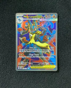 2025 Pokemon TCG Eng ME01: Mega Evolution MEG EN 160/132 Mega Lucario ex NB25 - Image 1