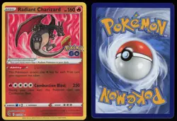 Radiant Charizard 011/078 Radiant Rare Pokemon GO Pokemon - Image 3