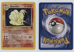 Ninetales Holo Pokemon Base Set 2 #13 2000 - Image 3