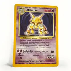 Pokemon TCG Alakazam Base Set 1/102 Holo 1999-2000 Wizards Base Set NM - Image 1