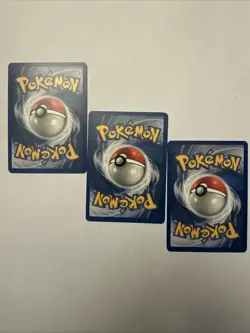 Misty’s Base set Pokemon - Goldeen 30/132, Starmine 56/132, Horsea 86/132 1st Ed - Image 2