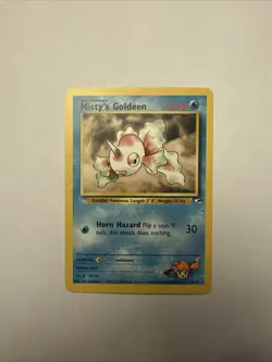 Misty’s Base set Pokemon - Goldeen 30/132, Starmine 56/132, Horsea 86/132 1st Ed - Image 4