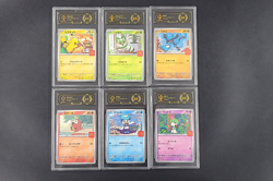 APH Black 10 Pokemon Pikachu Promo 020/M-P McDonald's Japanese Complete Set of 6 - Image 1