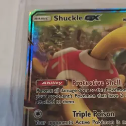 Shuckle GX 17/214 Pokemon TCG Lost Thunder Ultra Rare Holo - Image 3
