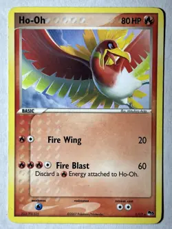 Pokemon TCG Ho-Oh POP Series 5 - 5/17- Non Holo Rare, MP English - Image 1