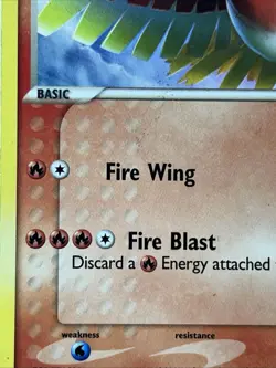 Pokemon TCG Ho-Oh POP Series 5 - 5/17- Non Holo Rare, MP English - Image 2