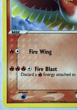 Pokemon TCG Ho-Oh POP Series 5 - 5/17- Non Holo Rare, MP English - Image 3