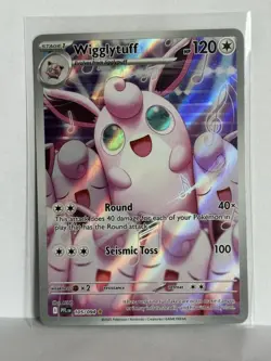 WIGGLYTUFF - 105/094 - ILLUSTRATION RARE - PHANTASMAL FLAMES - POKEMON - - NM - Image 1