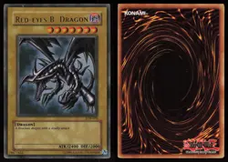 Red-Eyes B. Dragon LOB-070 The Legend of Blue Eyes White Dragon Yu-Gi-Oh - Image 3