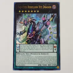 Odd-Eyes Rebellion Xyz Dragon - BLMR-EN005 - NM/VLP - Ultra Rare - 1st ed - Image 1
