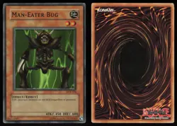 Man-Eater Bug LOB-108 Super Rare Foil Shift Error Yu-Gi-Oh - Image 3