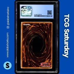 2003 YU-GI-OH! PRT LEGEND OF BLUE EYES #LDB-P001 BLUE-EYES WHITE DRAGON CGC 9.5 - Image 2