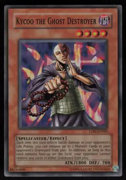 Kycoo the Ghost Destroyer LON-EN062 Super Rare Yu-Gi-Oh - Image 1