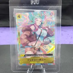 Bandai Jewelry Bonney Promo Foil Asia One Piece Card Game P-113 4000 Power - Image 1