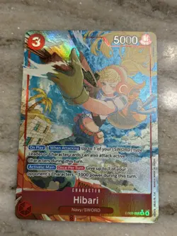 HIBARI 2026 One Piece EB03 Heroines Edition Rare Alt Art 008 ENGLISH - Image 1