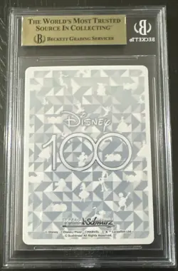2023 WEISS SCHWARZ JPN DISNEY100 ONE HUNDRED RARE #050 ALADDIN PSA 10 - Image 2