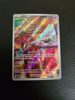 Pokemon TCG Scarlet/Violet 210/198 Drowzee Base Set Holo Rare Fresh Card - Image 1