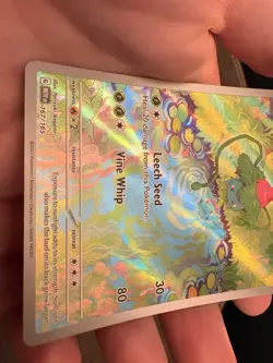 Pokemon TCG Ivysaur Scarlet Violet-151 Holo Card 167/165 IR English NM - Image 3