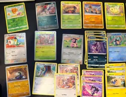 Pokemon sowsow Artist Card Lot – 50 Cards w/ 7 Reverse Holo - Image 2