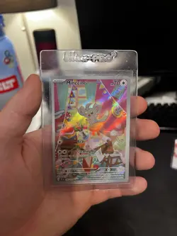 Pokemon TCG Minccino Holo Card 182/162SV05: Temporal Forces - Image 1