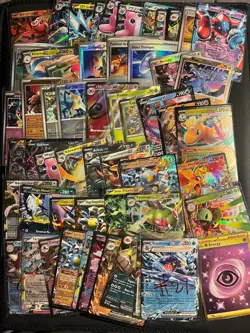 Pokemon Card Collection Double Rare Ex, Pokeball, And More 85+ Cards - All Shown - Image 2
