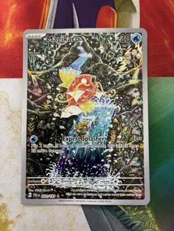 Pokemon TCG Magikarp Scarlet & Violet Paldea Evolved Card 203/193 LP/MP Fire - Image 1