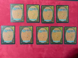 Ice Age Lot HP Black Cards Magic The Gathering MTG Heavily Played 9 Cards - Image 2