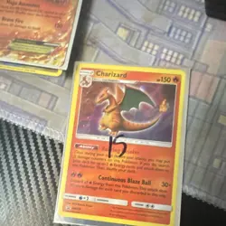 Nintendo Pokemon TCG Charizard SM226 Ability Fire Card Lot English Standard 2019 - Image 1