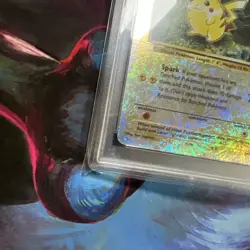 Pokemon Pikachu Reverse Holo Card #86 Legendary Collection PSA 5 EX 2002 - Image 2