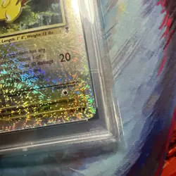 Pokemon Pikachu Reverse Holo Card #86 Legendary Collection PSA 5 EX 2002 - Image 3