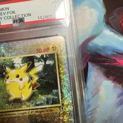 Pokemon Pikachu Reverse Holo Card #86 Legendary Collection PSA 5 EX 2002 - Image 4