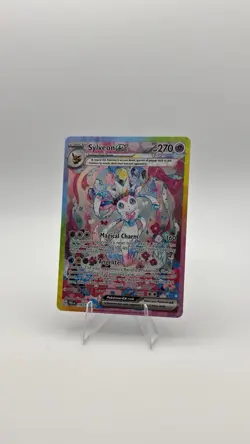 Pokemon TCG Sylveon EX Card Sir 156/131 Prismatic Evolutions English - Image 1