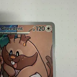 Arven’s Greedent 205/182 Destined Rivals Illustration Rare Pokemon Card NM - Image 3