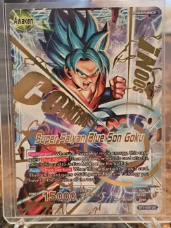 Dragon Ball Super Card Game Super Saiyan Blue Son Goku Bt1-030UC - Image 1