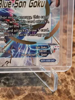 Dragon Ball Super Card Game Super Saiyan Blue Son Goku Bt1-030UC - Image 3