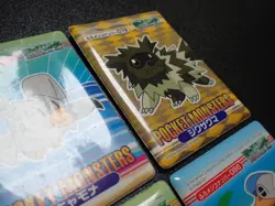 Pokemon Bandai Waterproof Bathroom Menko Card x4 Sharpedo etc #6134 PLAY - Image 2