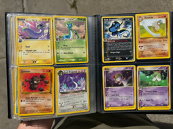 Vintage Pokemon Cards W Binder Lp-Md Cards Pikachu Espeon + - Image 5