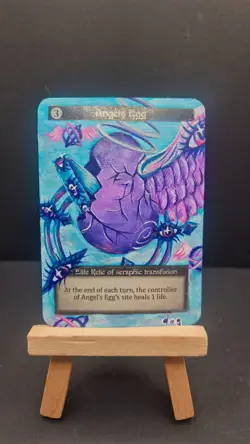 Altered Sorcery: Contested Realm "Angel's Egg" Card by Desdymona Fiery Egg - Image 3