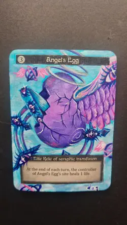 Altered Sorcery: Contested Realm "Angel's Egg" Card by Desdymona Fiery Egg - Image 4