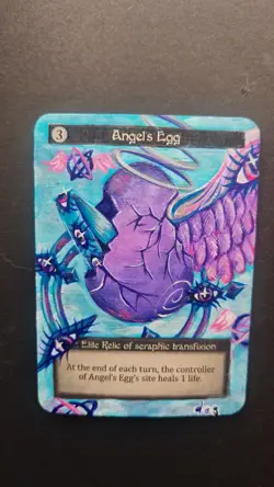 Altered Sorcery: Contested Realm "Angel's Egg" Card by Desdymona Fiery Egg - Image 5