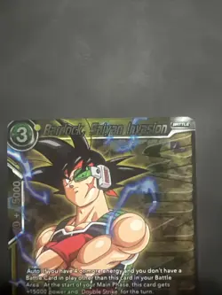 Bardock, Saiyan Invasion Winner Promo Dragon Ball Super Game Foil Card - Image 3