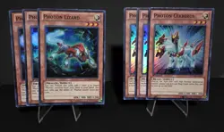 Photon Lizard Cerberus 6 Card Set NUMH-EN022/23 Number Hunters 1st Edition - Image 1