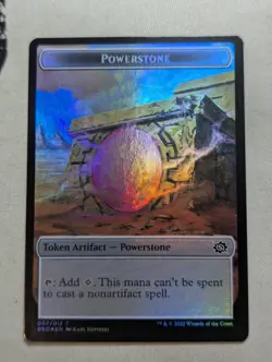 Token - Elemental & Powerstone - MTG - BRC 014 & BRO 007/012 - FOIL - Image 2