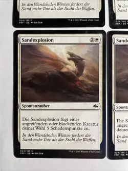 4x Mtg Fate Reforged Sandexplosion NM Magic The Gathering - Image 2
