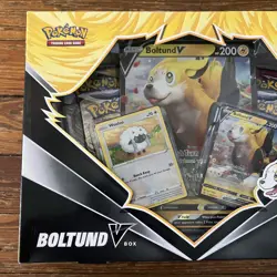 Pokemon TCG Boltund V Box Collection Factory Sealed New Sword & Shield Promo - Image 2